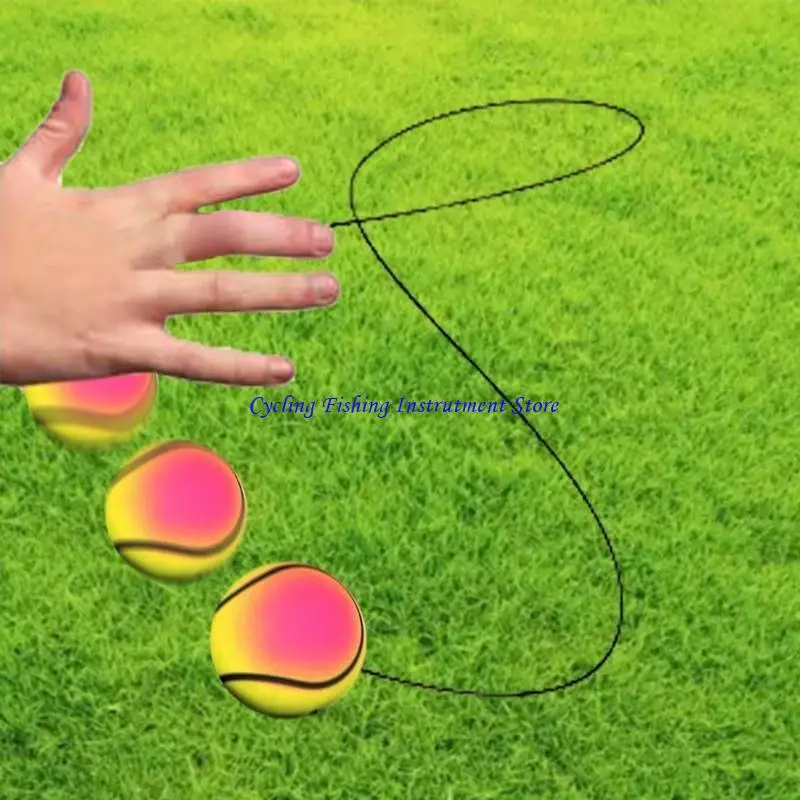 G92F Gym Strength Ball Colorful Stress Wrist Flexibility Ball Rubber Workout Ball