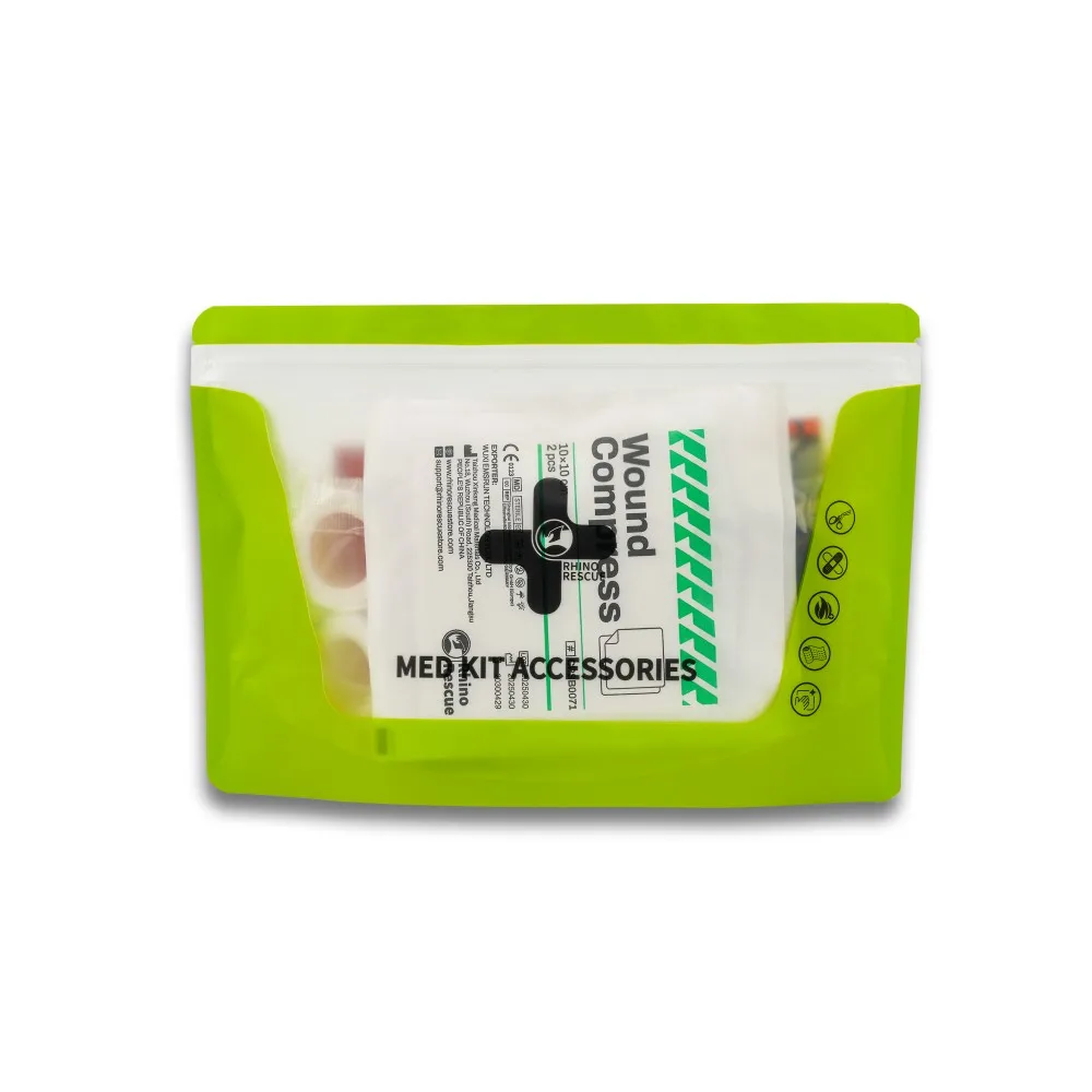 Rhino Rescue Outdoor & Home First Aid Refill Bag – Emergency Supplies with Survival Blanket, Bandages, Gauze Pads, Trauma Shears thumbnail 3