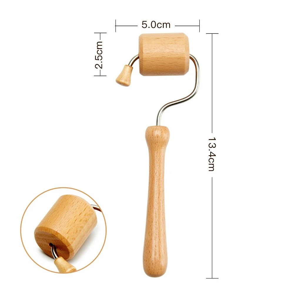 6/7/8Pcs/Set Wooden Facial Massage Tools Scraping Board Anti-Aging Face Massager Kit Roller Durable Manual Massage Tools thumbnail 3
