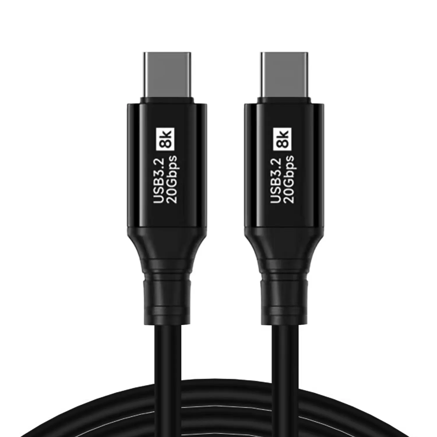 USB 3.2 20Gbps USB C to Type-C Cable USB 3.2 Gen2 Data Transfer Type C to Type C SSD Hard Disk Cable 20V 5A 100W 8K 60Hz thumbnail 6
