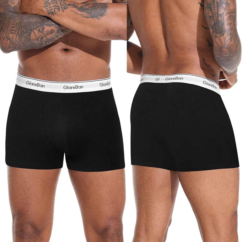 5pcs Pack Cotton Boxer Briefs Men shorts Panties Underwear For Man Brand And Underpants Homme Luxury BoxerShorts Box Slip Box thumbnail 3