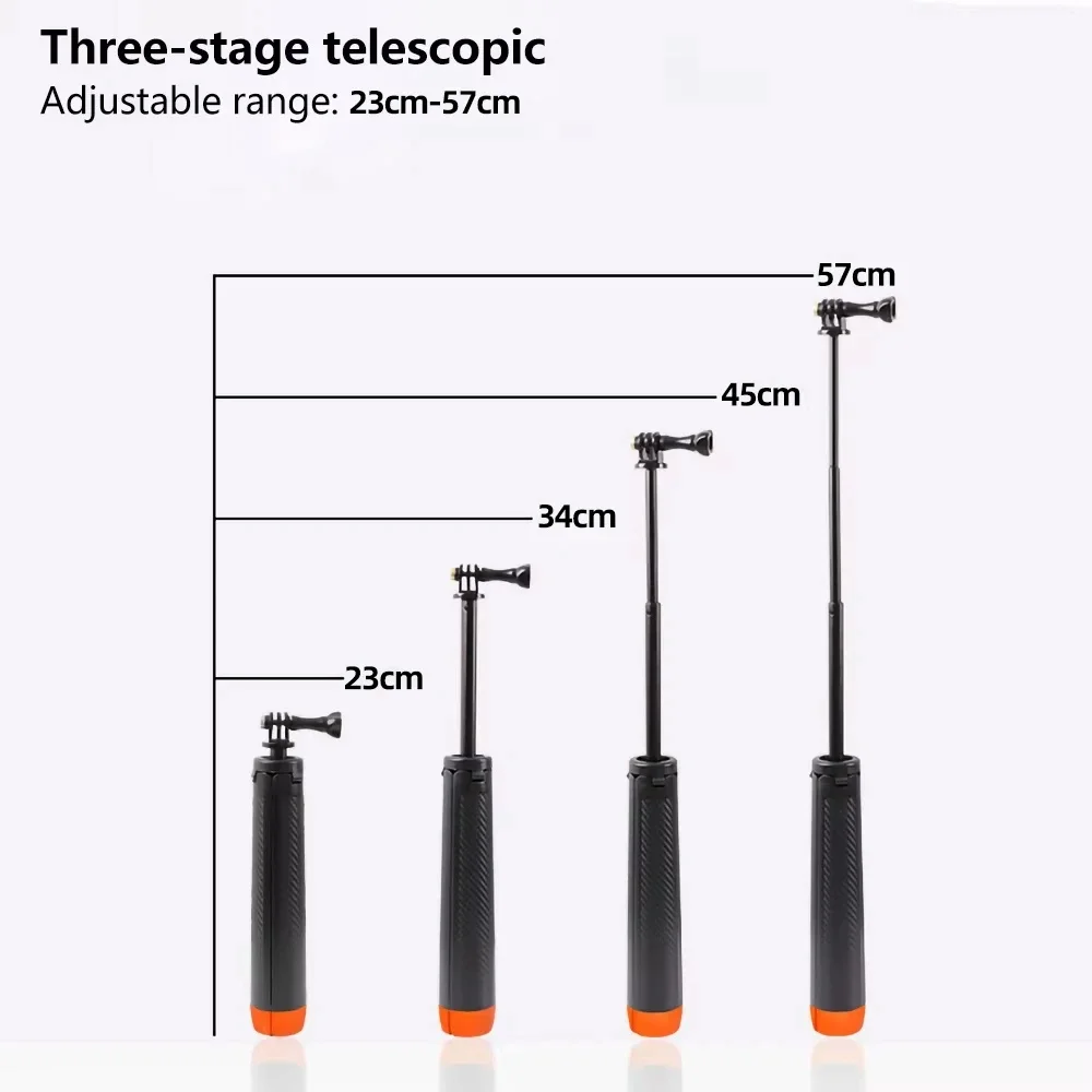 FANGTUOSI Underwater Buoyancy bar Diving Extendable Selfie Stick Tripod For Gopro Insta360 DJI OSMO Action Camera Accessories thumbnail 6