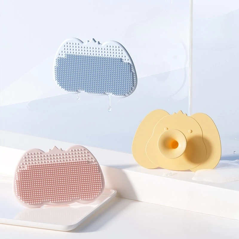 Soft Silicone Baby Bath Head Massage Brushes Cartoon Koala Hair Washing Brush Scalp Comb for Newborn Bath Tool Washing Hair Tool thumbnail 2