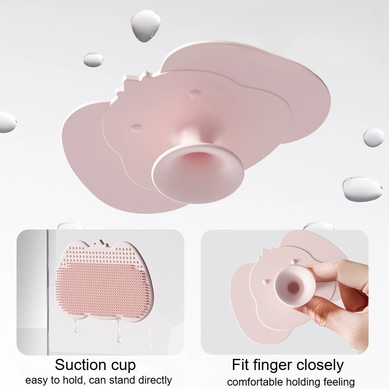 Soft Silicone Baby Bath Head Massage Brushes Cartoon Koala Hair Washing Brush Scalp Comb for Newborn Bath Tool Washing Hair Tool thumbnail 4