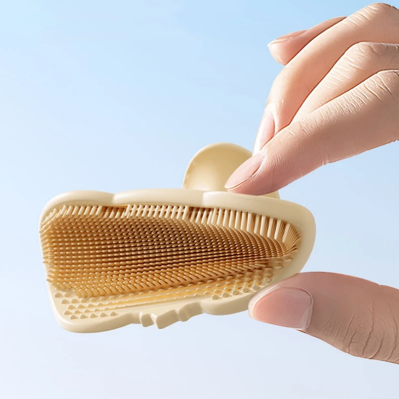 Soft Silicone Baby Bath Head Massage Brushes Cartoon Koala Hair Washing Brush Scalp Comb for Newborn Bath Tool Washing Hair Tool thumbnail 6