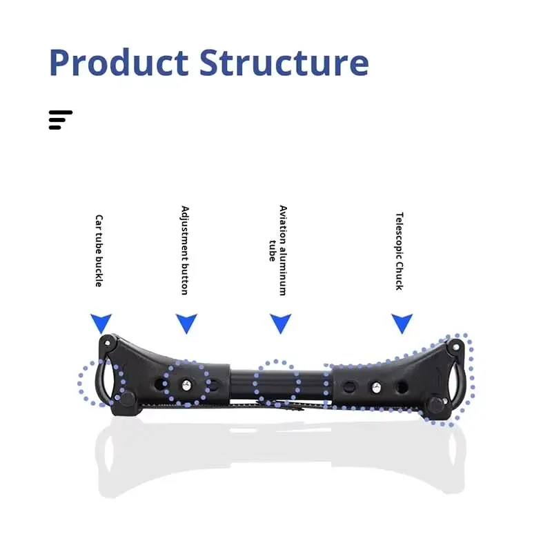 1/3pcs Baby Stroller Connector Twins Baby Stroller Connector Adapter Joints Triplets Infant Cart Secure Strap Adjustable Link thumbnail 2
