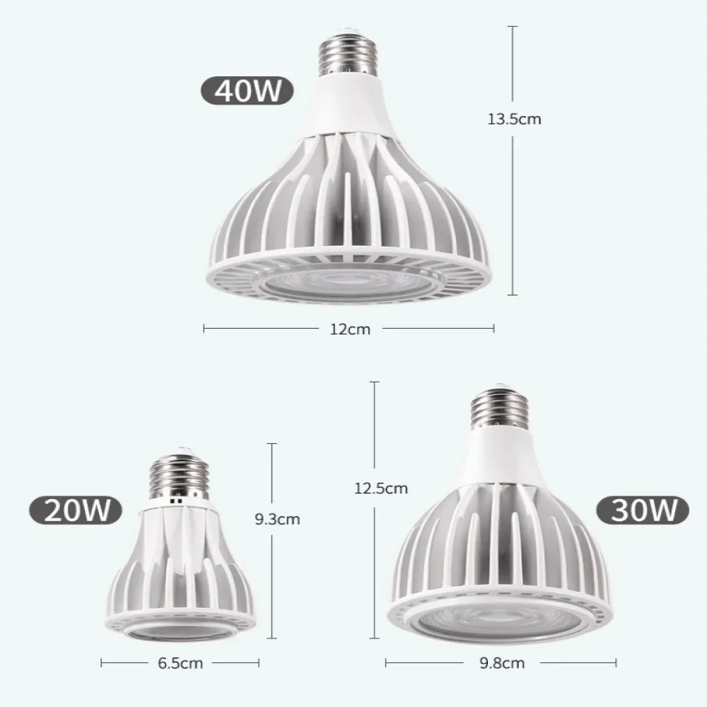 E27,Full Spectrum Indoor Grow Light, Plant Lamp, Growth Bulb, Phyto for Succulent Flowers Seeds, Bonsai Cultivated thumbnail 5