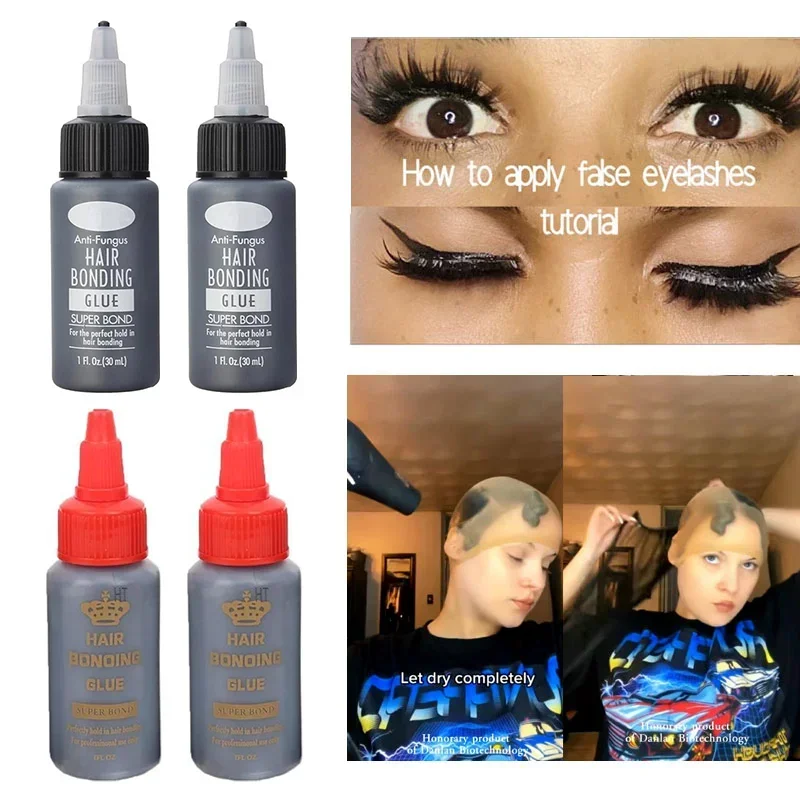 Wholesale Lanell Black Hair Weaving Bond Anti-fungus Hair Bonding Glue thumbnail 6