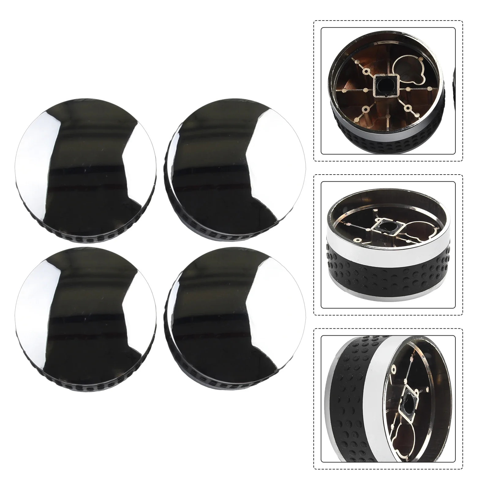 4 Pcs Grill Control Knob 58mm 50mm Outdoor BBQ Gas Stove Switch Knob Replacement Parts Barbecue Garden Tool AccessoryDurable thumbnail 5