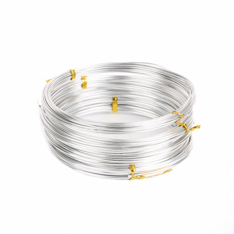 1/1.5/2/2.5/5mm Soft Aluminium Wire Beading Cord Metal Wires For Bracelet Necklace Jewelry Making DIY Findings Accessories
