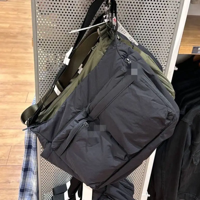 Top Quality Thickened Casual Messenger Bag, Single Shoulder Bag Large Capacity Laptop Bag, Multi Pocket Sport Bags for Women Men thumbnail 2