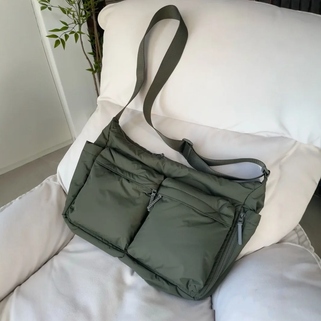 Top Quality Thickened Casual Messenger Bag, Single Shoulder Bag Large Capacity Laptop Bag, Multi Pocket Sport Bags for Women Men thumbnail 3