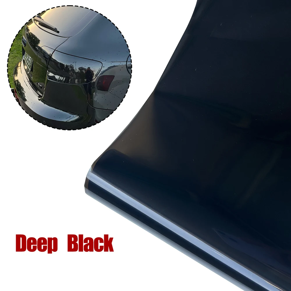 Quality Car Light Headlight Taillight Tint Vinyl Film Headlight Foil Sticker Premium Quality Film on Headlights Car Accessories thumbnail 4