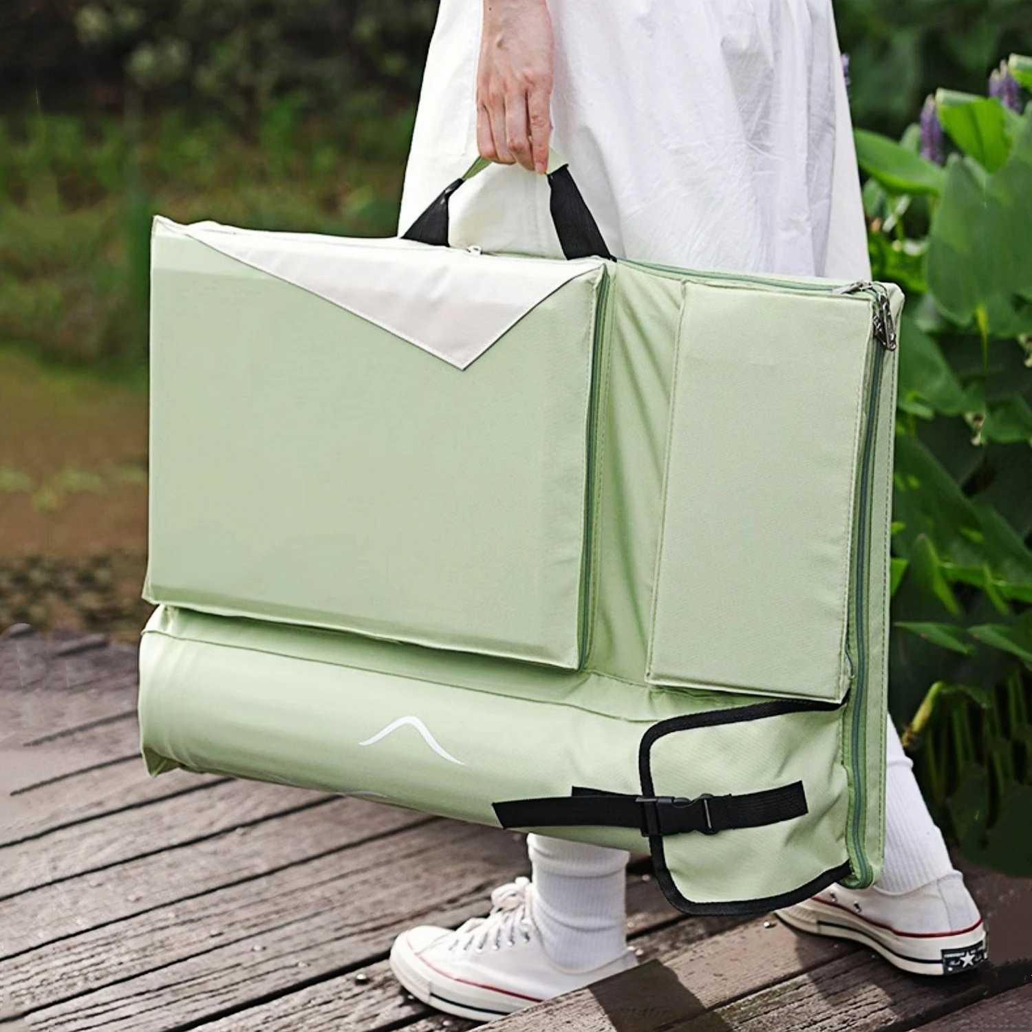 4K Drawing Board Backpack Waterproof Easel Drawing Board Handbag Outdoor Sketch Bag Art Supplies Storage Bag thumbnail 3