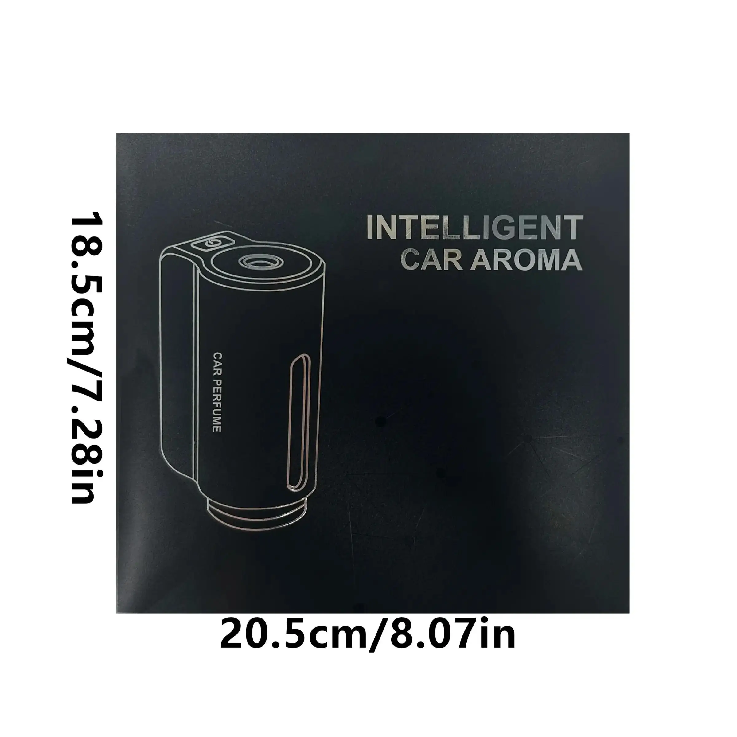 Car air freshener, three intensity adjustable, car aroma diffuser, portable freshener perfume fragrance thumbnail 6