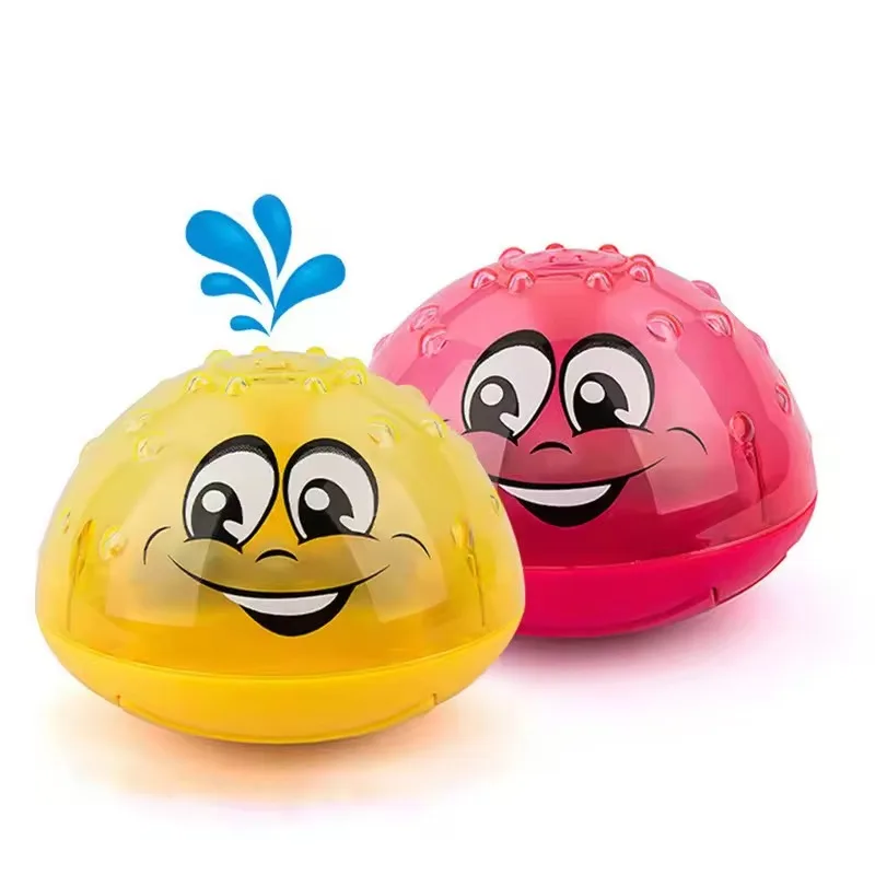 Bath Toy Ball Spray Light Rotating Shower Pool Children Toys Children Toddler Swimming Party Bathroom LED Light Toy Gift thumbnail 4