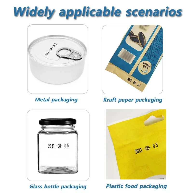 2026 New Planner Date Stamp DIY Handle Account Stamps Stamping Mud Set Mini Self-Inking For Office Escolar Supplies Emboss thumbnail 3