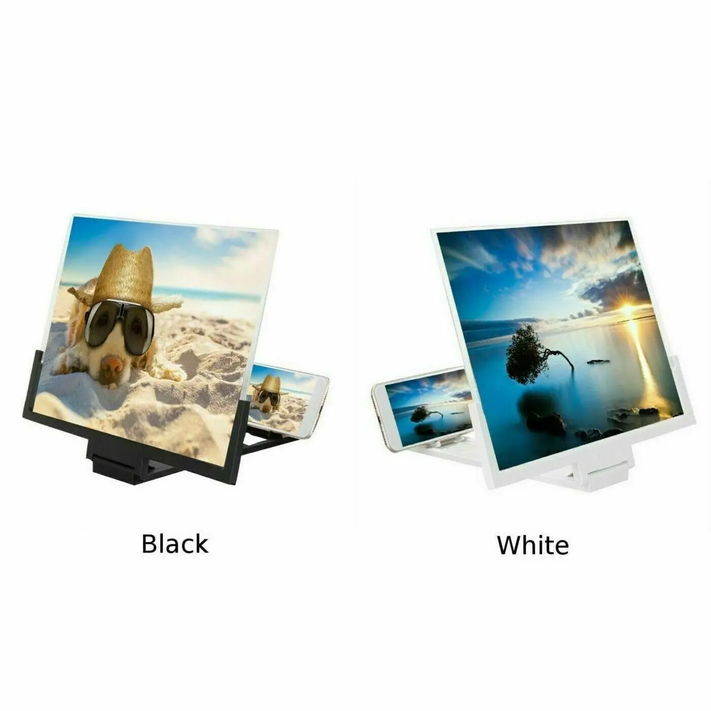 14" inch Mobile Phone Screen Enlarger Magnifier 3D HD Video Amplifier Stand thumbnail 2