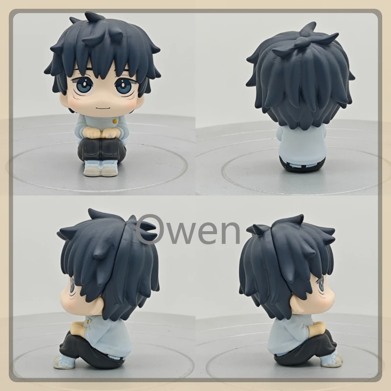Gojo Satoru Jujutsu Kaisen Anime Mini Fushiguro Megumi Figurine Itadori Yuji Action Figures PVC Q Version Collection Model Toys thumbnail 6