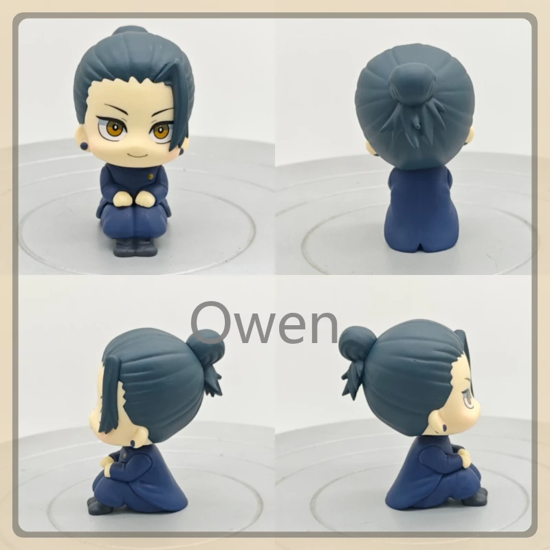 Gojo Satoru Jujutsu Kaisen Anime Mini Fushiguro Megumi Figurine Itadori Yuji Action Figures PVC Q Version Collection Model Toys thumbnail 5