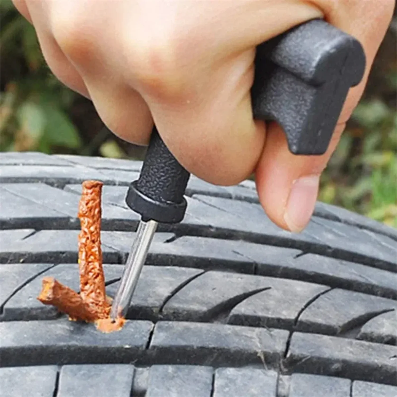 10-600PCS Tire Repair Strips Kit For Car Moto Bike Tubeless Tyre Puncture Plug Seal Rubber Strips Repairing Tool Accessories thumbnail 3