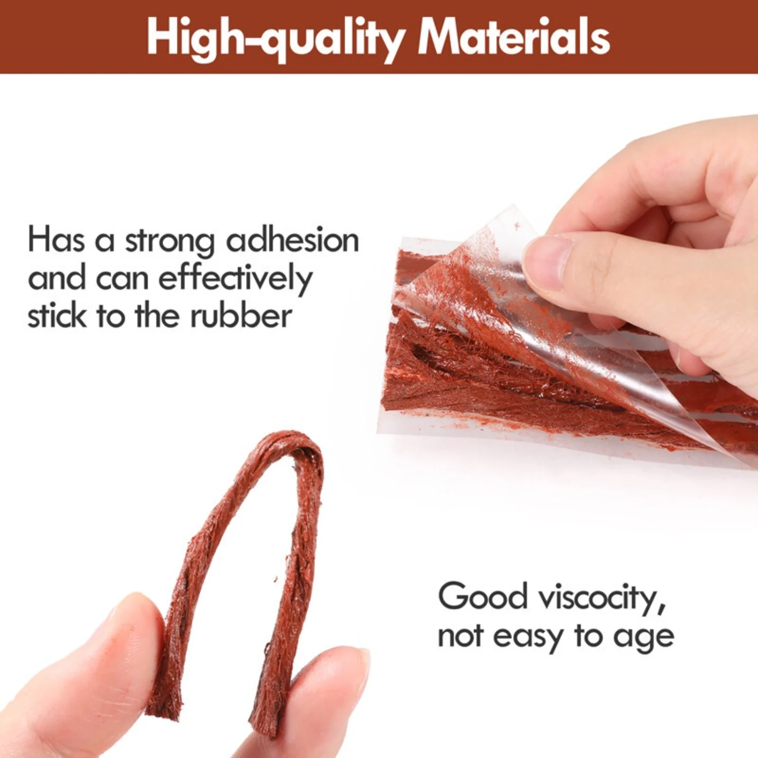 10-600PCS Tire Repair Strips Kit For Car Moto Bike Tubeless Tyre Puncture Plug Seal Rubber Strips Repairing Tool Accessories thumbnail 5