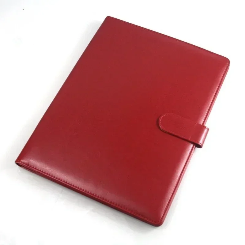 Multifunctional A4 Conference Folder Business Stationery PU Leather Contract File Folders Binder Office Supplies Desk Organizers thumbnail 5