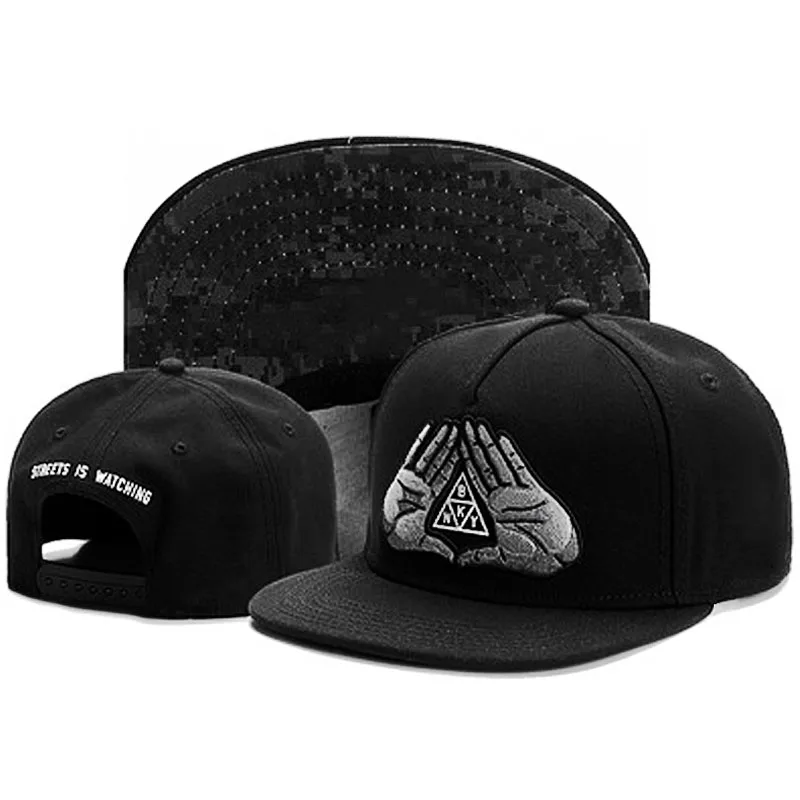 2025 Fashion Trendy New Flat brimmed Hat with Two Hands BKNY Embroidery Street Dance Hip Hop Hat Outdoor Sunshade Baseball Hat