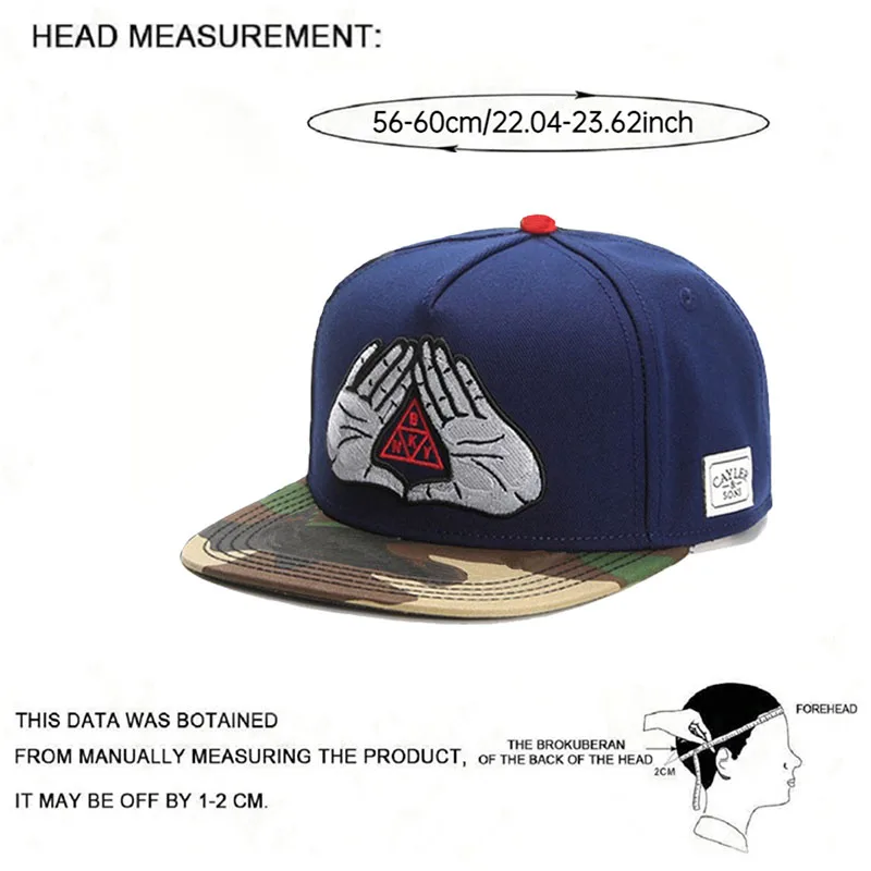 2025 Fashion Trendy New Flat brimmed Hat with Two Hands BKNY Embroidery Street Dance Hip Hop Hat Outdoor Sunshade Baseball Hat thumbnail 4