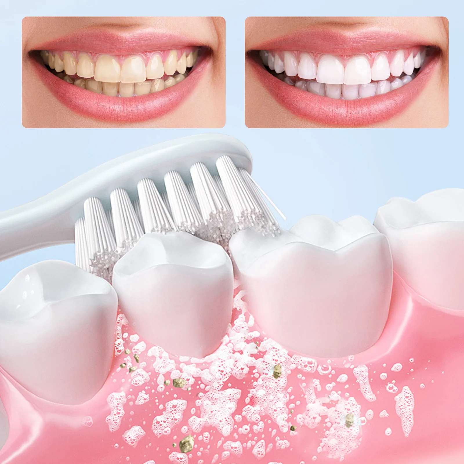 1/2pcs SP-6 Probiotic Toothpaste Whitening Stain Removal Freshens Breath Improves Yellow Teeth Probiotic White Toothpaste Care thumbnail 4