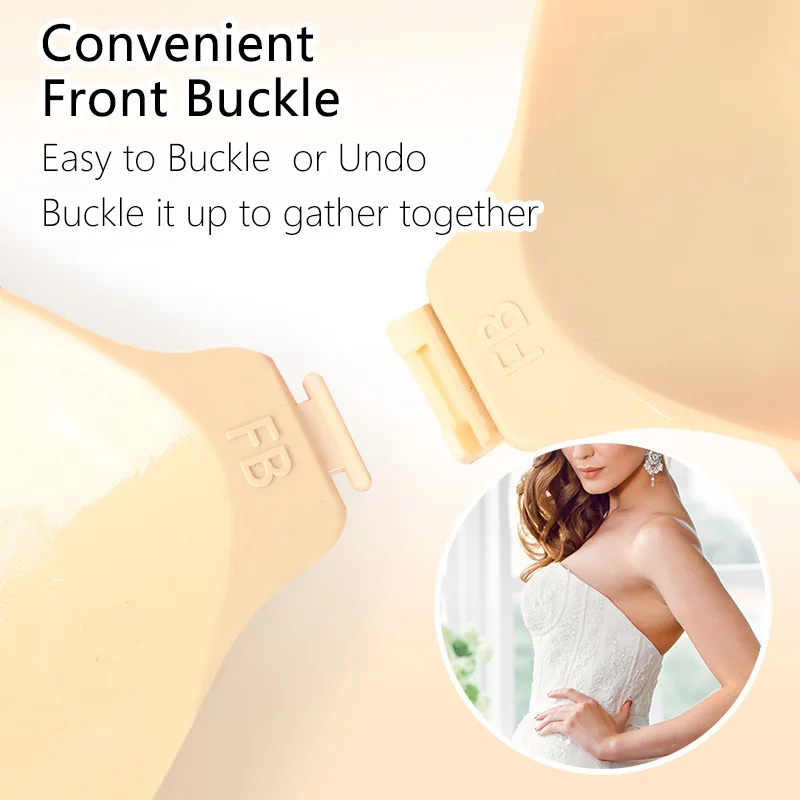 Reusable Silicone Nipple Covers Women Self Adhesive Bra Strapless Push-Up Bralette Invisible Breast Petals Lingerie thumbnail 3