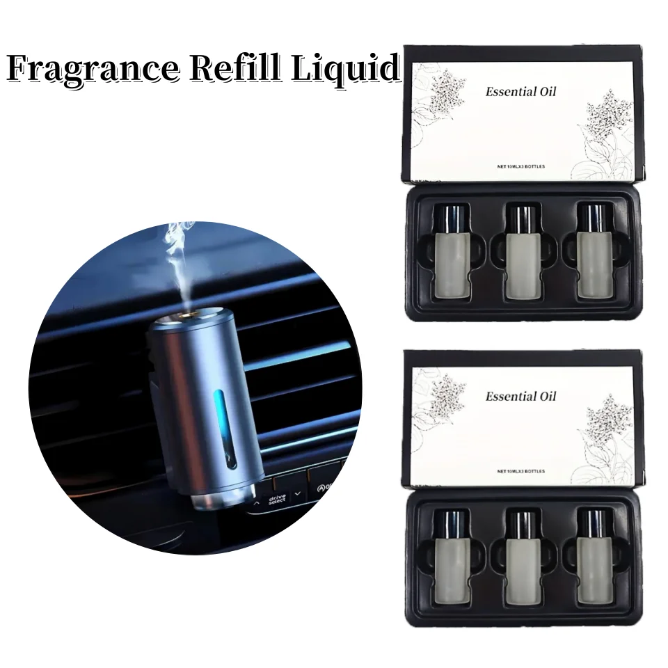 Car air fresheners, three-piece set, portable car fragrance, various perfume scents, used with a car diffuser thumbnail 5
