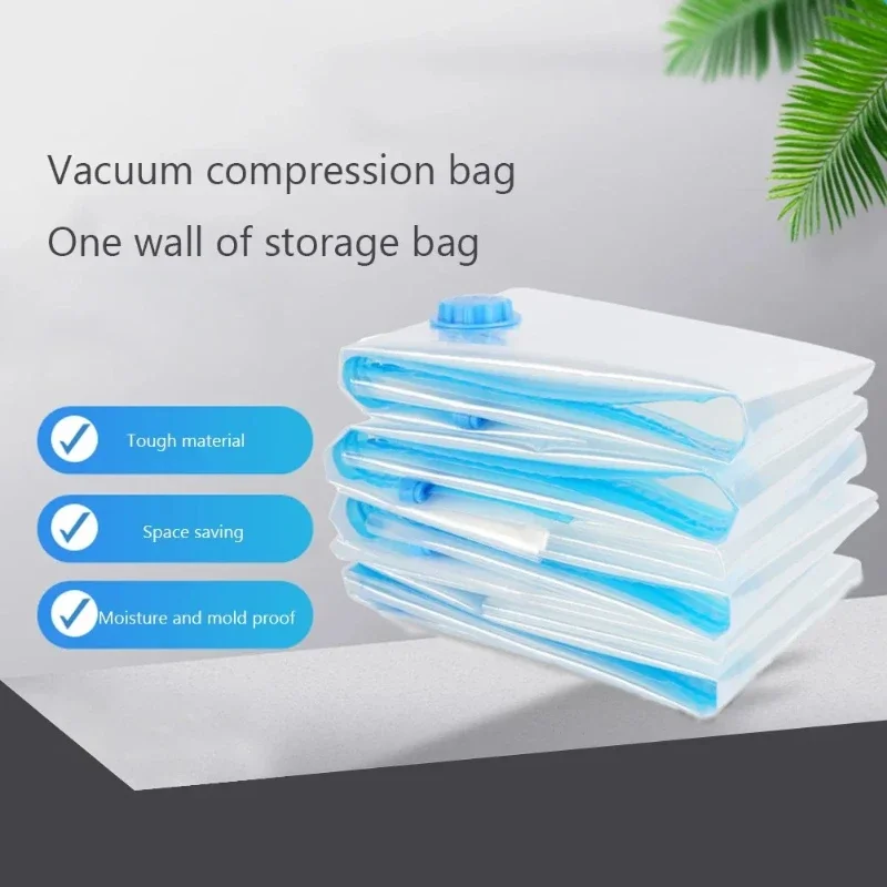 7 Sizes Reusable Vacuum Bags Electric Pump or Vacuum Compression Sealer Bag Mini Vacuum Sealer Machine for Clothes Organizer thumbnail 4