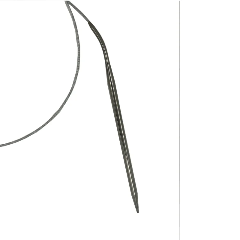 Stainless Steel Circular Knitting Needles 1.5-10mm Crochet Hooks Set Craft Tools DIY Weaving Needle Pins for Knitting thumbnail 4