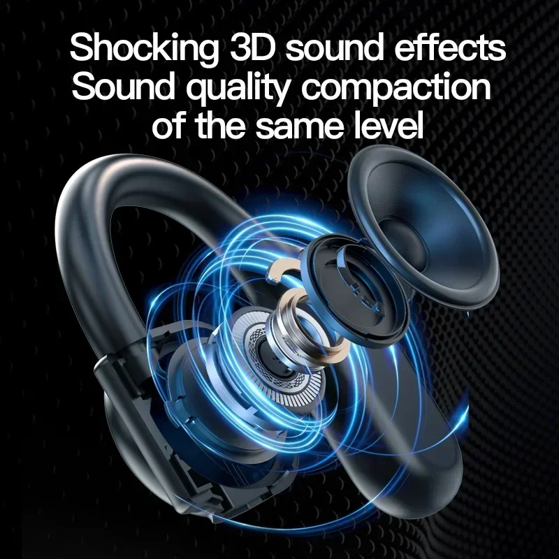 Wireless Bluetooth Headphones Air Conduction Earphones With Microphone Handsfree Noise Canceling Headset For Driving Audifonos thumbnail 4