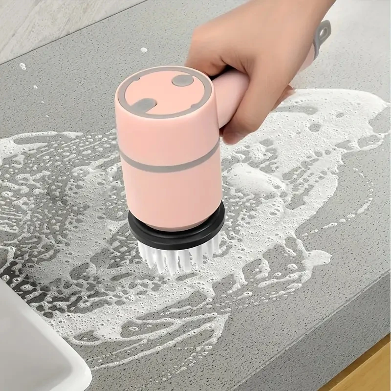 OLOEY 3-in-1 Electric Spin Scrubber, Electric Cleaning Brush Handheld Kitchen Cleaner Cordless Spin Scrubber, Power Scrubber thumbnail 6