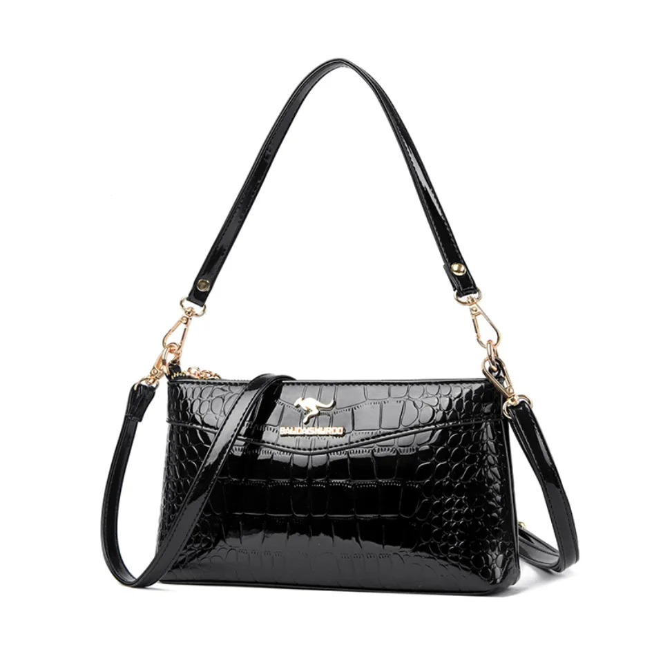 Genuine Brand Phone Coin Sac Luxury Handbags Women Bags Designer 2025 Female Patent Leather Shoulder Crossbody Messenger Bags thumbnail 2