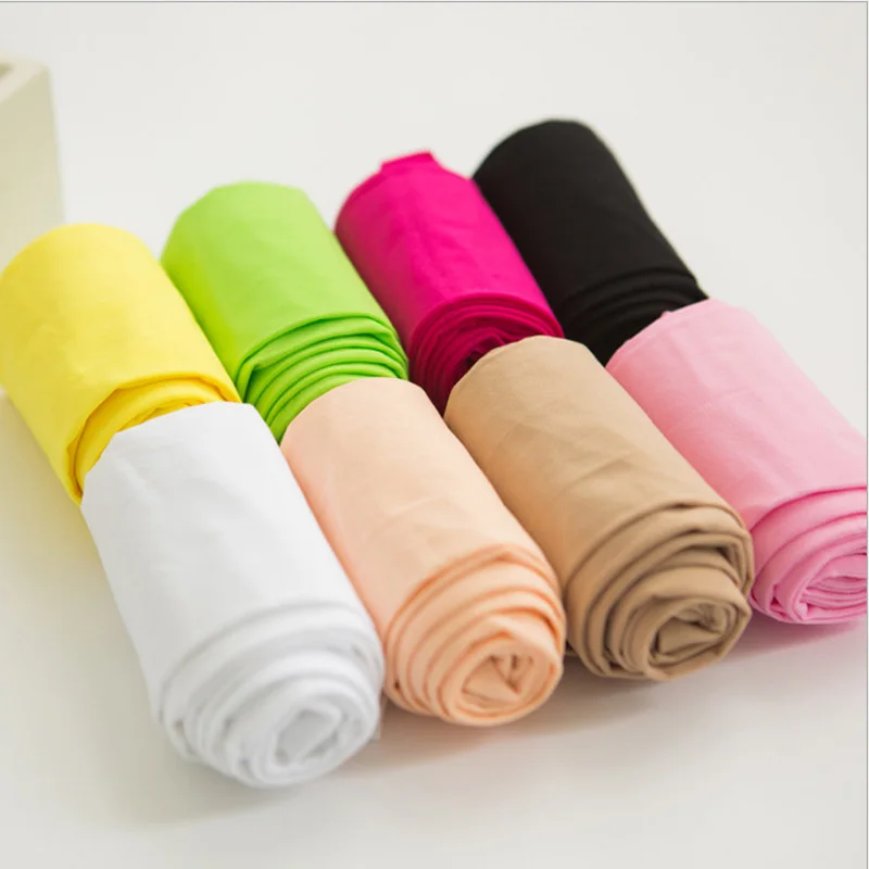 Children Girls Tights Stockings for Kids Plain Solid Classic Dance Footed Pantyhose Baby Velvet Candy Color Spring Summer Tight thumbnail 3