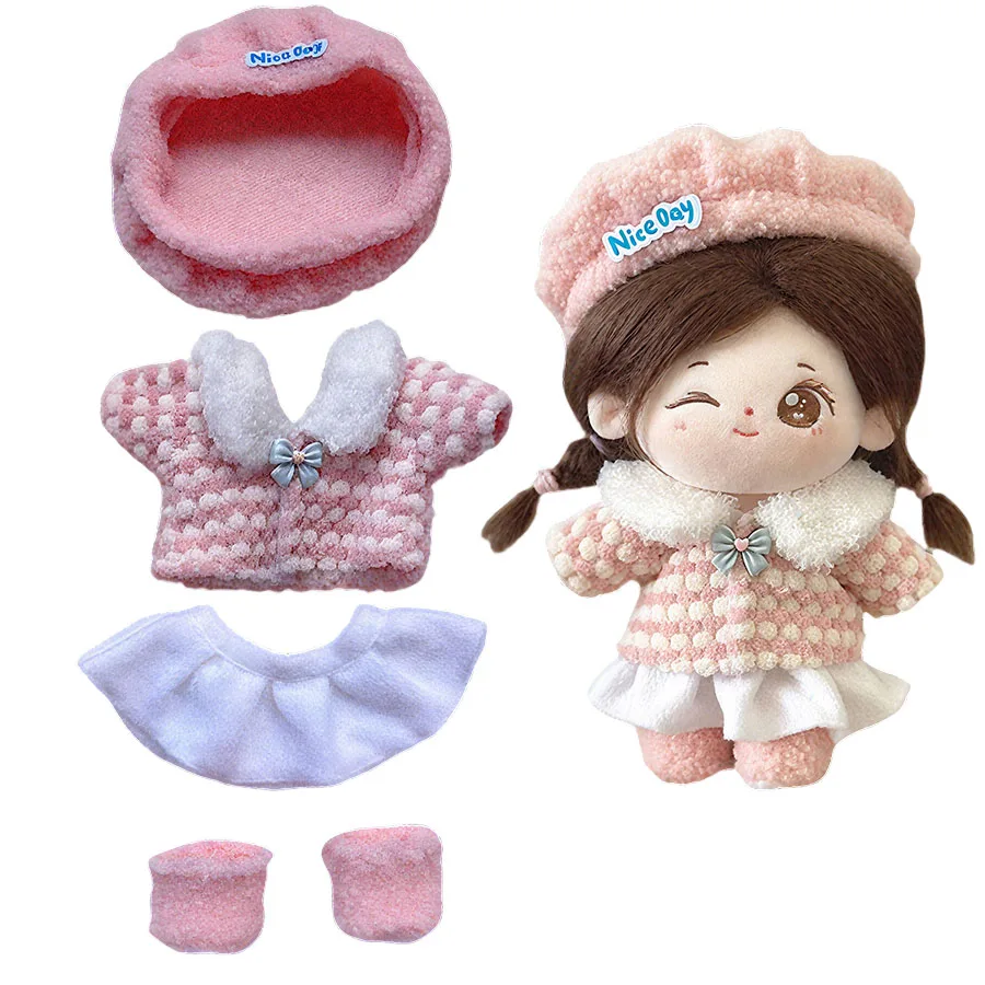 Cute 20cm Cotton Doll Cosplay Clothes Princess Outfits for Girl Figures Cool Dress-Up Sets Ideal Kids' Birthday Gifts & Toys thumbnail 2