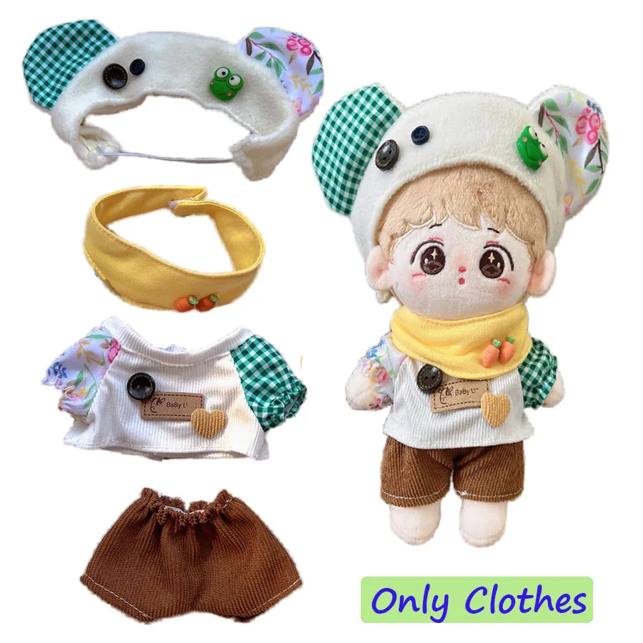 Cute 20cm Cotton Doll Cosplay Clothes Princess Outfits for Girl Figures Cool Dress-Up Sets Ideal Kids' Birthday Gifts & Toys thumbnail 4