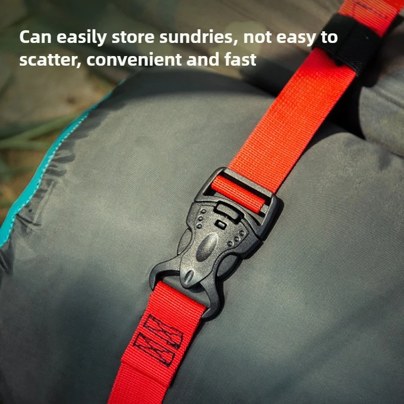 4/2/1PCS Cargo Tie Luggage Lash Belt Strap Buckle Camping Nylon Travel Kits Buckle Tie-Down Belt Cargo Straps for Travel Camping thumbnail 3