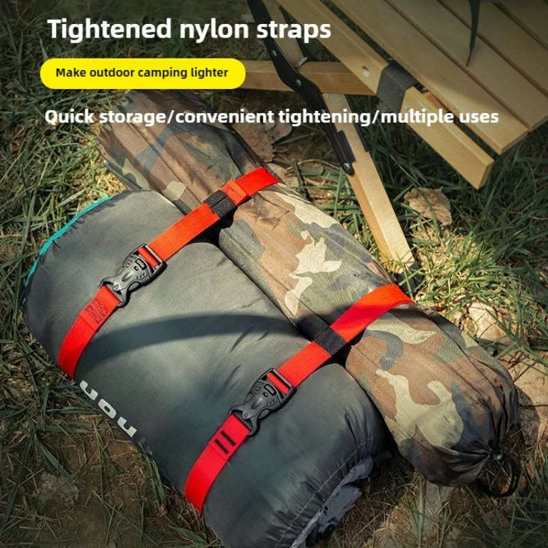 4/2/1PCS Cargo Tie Luggage Lash Belt Strap Buckle Camping Nylon Travel Kits Buckle Tie-Down Belt Cargo Straps for Travel Camping thumbnail 2
