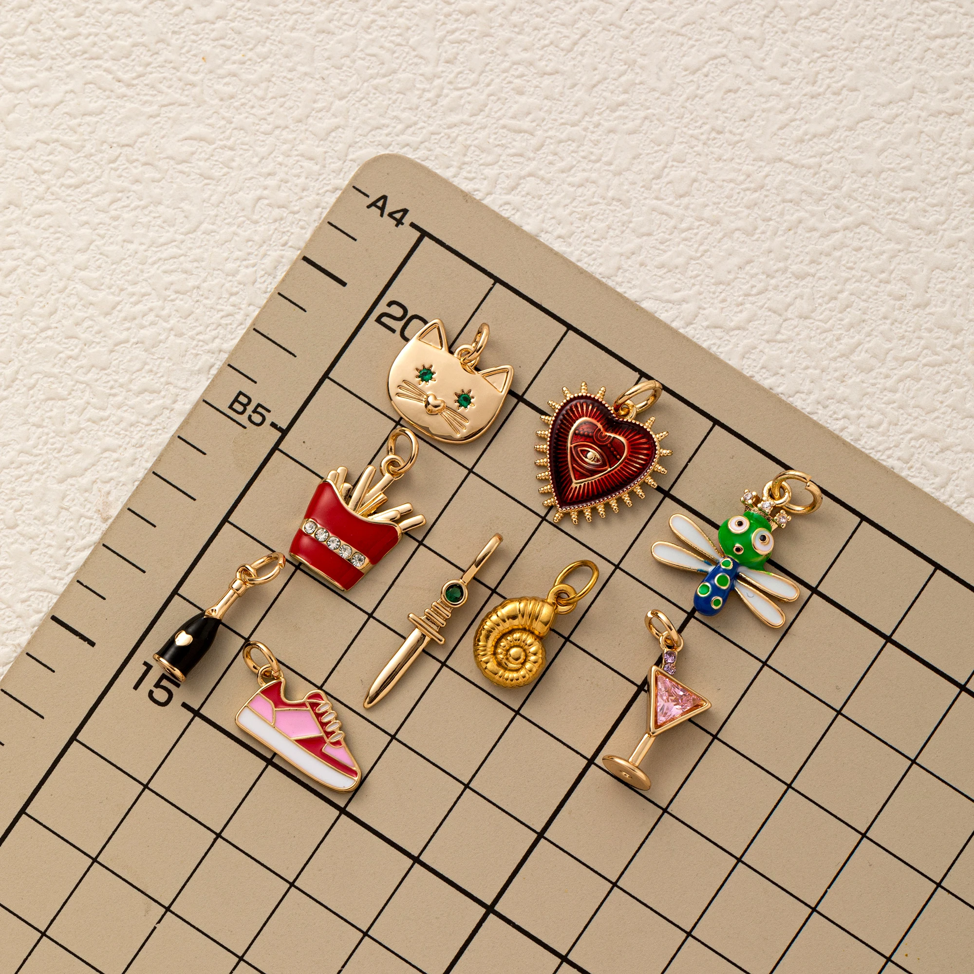 Love Fruit Shoes Cat DIY Accessories Trendy Fashionable New Accessory for Fruit Lovers charms for jewelry