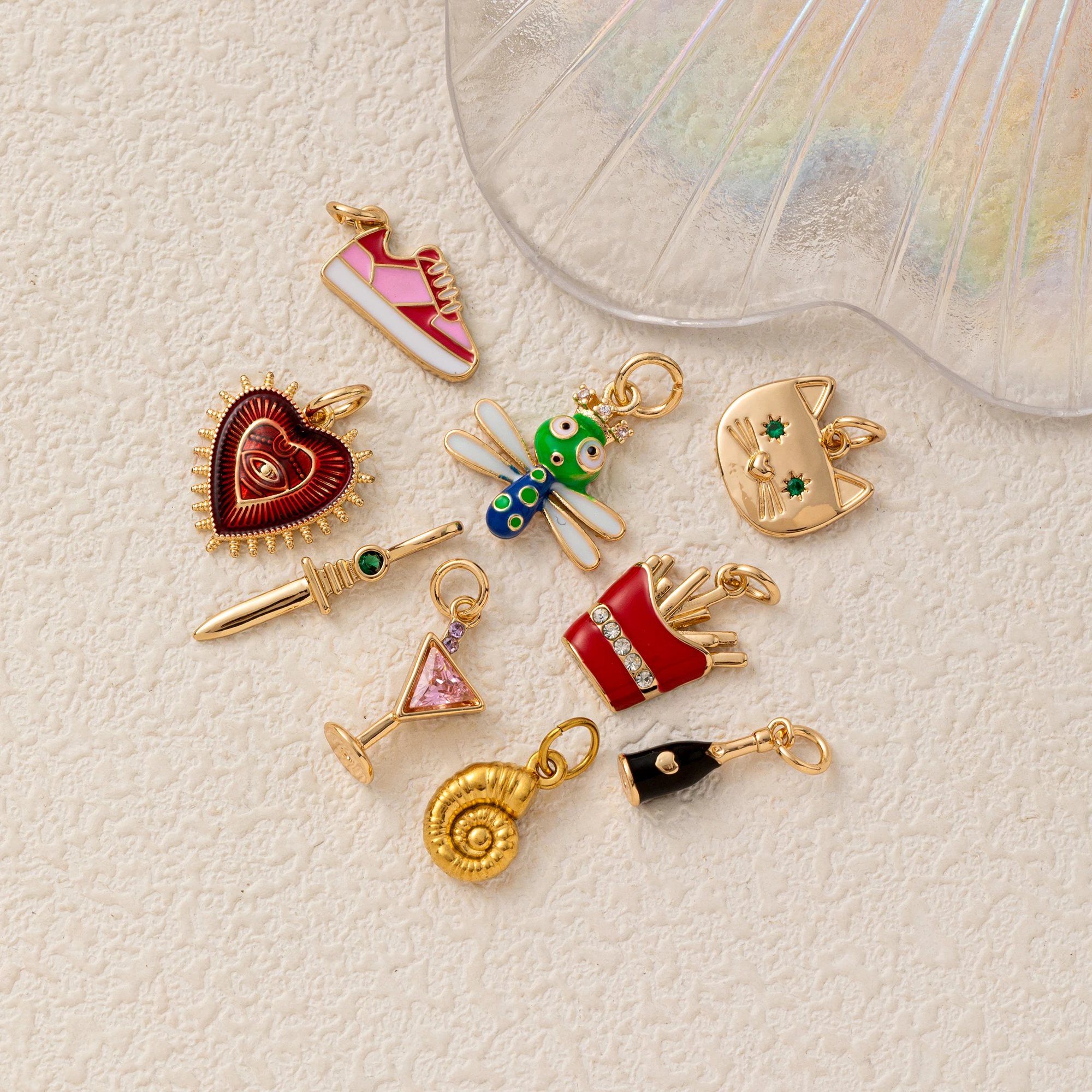Love Fruit Shoes Cat DIY Accessories Trendy Fashionable New Accessory for Fruit Lovers charms for jewelry thumbnail 2