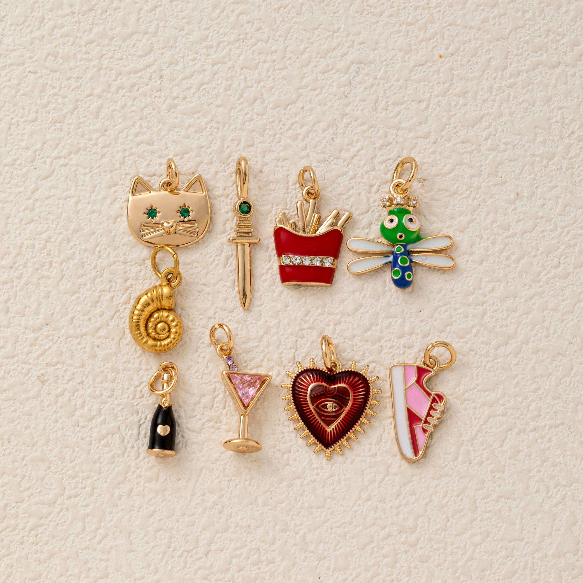 Love Fruit Shoes Cat DIY Accessories Trendy Fashionable New Accessory for Fruit Lovers charms for jewelry thumbnail 3