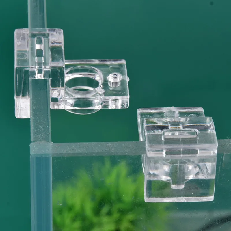 2/4/8Pcs Fish Tank Acrylic Clip 4.5/5/5.5/6/8/10/12/15mm Aquarium Lid Cover Support Holder Bracket Clamp Stand Aquarium Supplies thumbnail 2