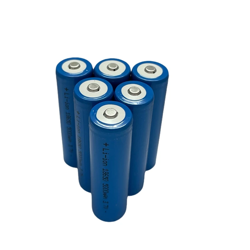 New 18650 Battery 3.7V 5000mAh 18650 Rechargeable Li-ion Battery for LED Flashlight Pen Laser bateria 18650 5000mah thumbnail 5