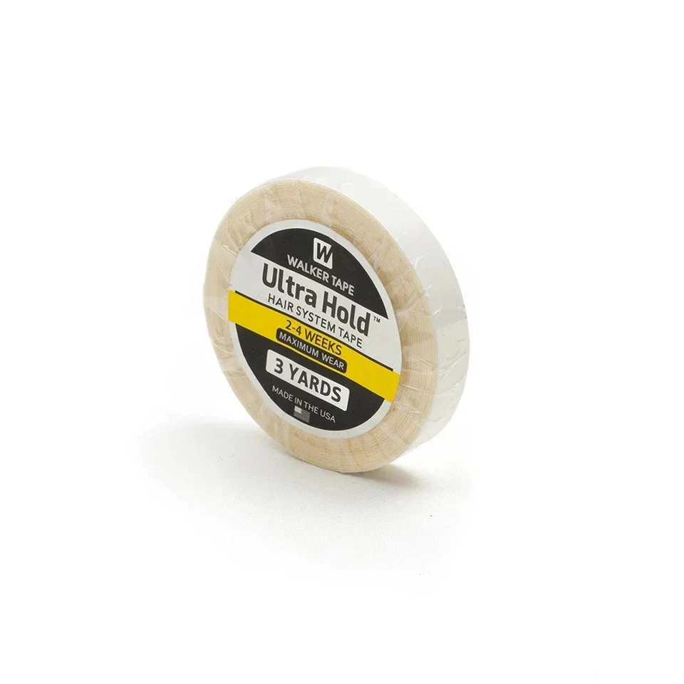 Ultra Hold Hair System Tape Double Sided Adhesives Tape For Hair Extension Toupee Wig White Tape Strong Hold thumbnail 3