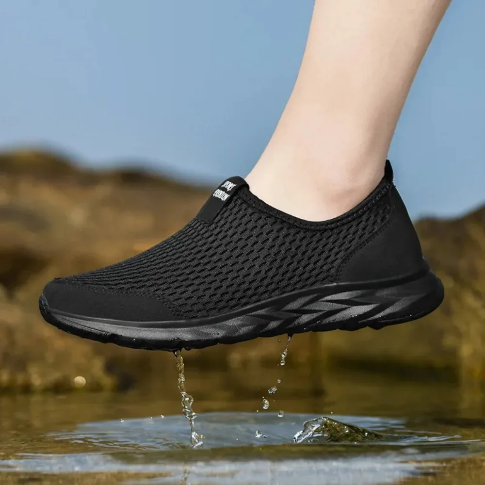 2025 New Shoes Men Loafers Light Walking Breathable Summer Comfortable Casual Shoes Men Sneakers Zapatillas Hombre Plus thumbnail 2