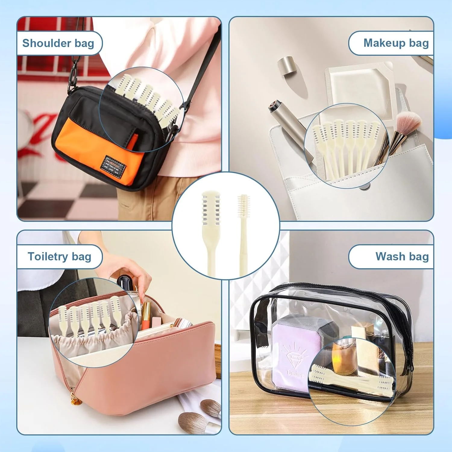 12 Pcs 2-in-1 Nasal Hair Cutter, Upgrade Double Sided Nose Hair Knife, 360° Nostril Hair Remover Tool, Nose Hair Trimmer for Men thumbnail 6